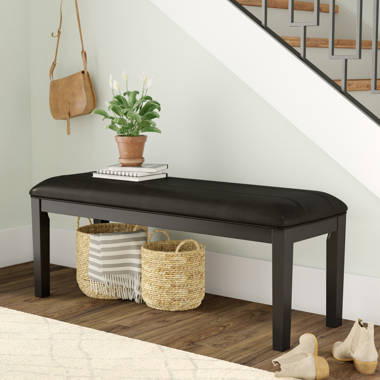 Vinyl discount dining bench